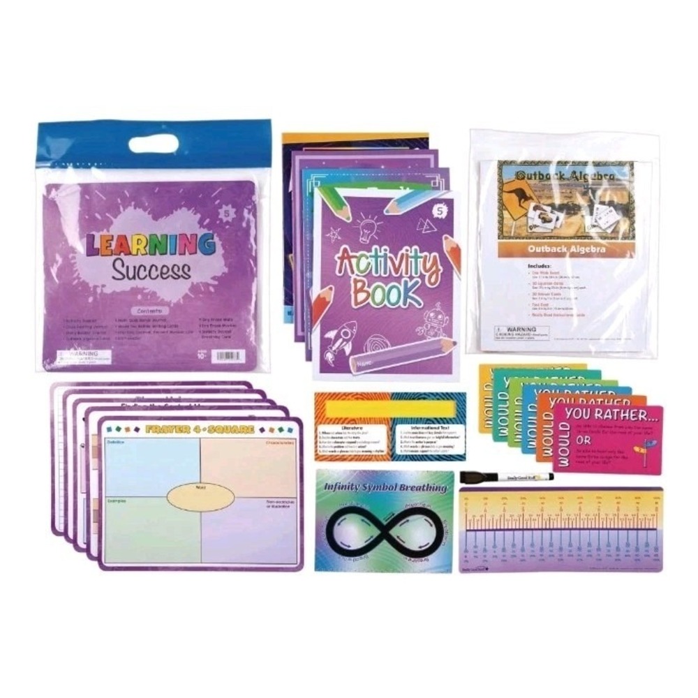NEW Learning Success Grade 5 - Reading Math & SEL By Really Good Stuff, LLC